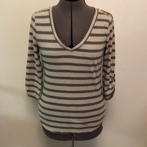 Banana republic 3/4 sleeve shirt